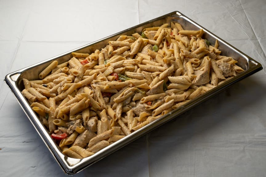 Pasta Alfredo con Pollo